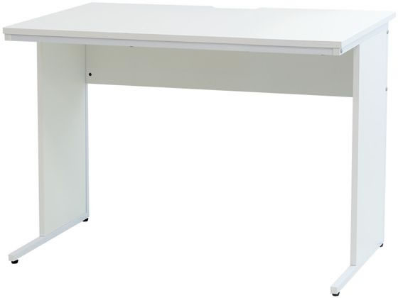 Netforce 木製ワークデスク 幅1000×奥行600mm ホワイト Netforce 木製ワークデスク 幅1000×奥行600mm ホワイト