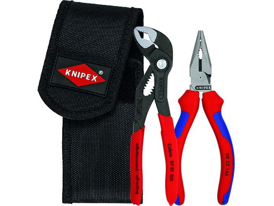 KNIPEX ミニコブラ+ニードルノーズペンチセット 002072V06 KNIPEX ミニコブラ+ニードルノーズペンチセット 002072V06