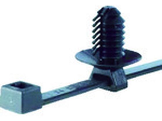 SapiSelco ケーブルタイ固定具 プラグ差込型 5mm 黒 (100個入) SLE.3.2101 SapiSelco ケーブルタイ固定具 プラグ差込型 5mm 黒 (100個入) SLE.3.2101