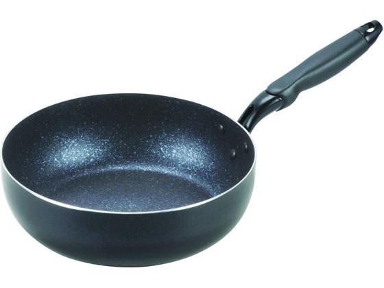 パール金属 ミッドナイトマーブルIH対応極深フライパン26cm HB-5698