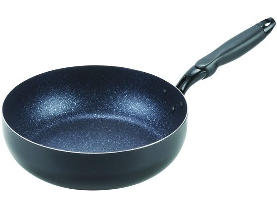 パール金属 ミッドナイトマーブルIH対応極深フライパン28cm HB-5699