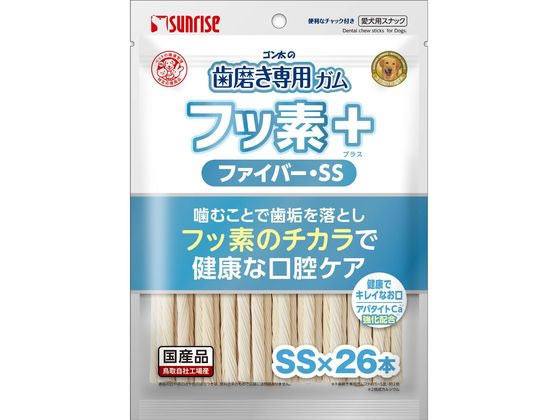 マルカン 歯磨きガム フッ素+ ファイバー SS アパタイトCA 26本 マルカン 歯磨きガム フッ素+ ファイバー SS アパタイトCA 26本