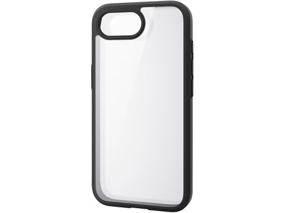 エレコム iPhone16e 耐衝撃ケース フィルム付 ブラック PM-A25STS3BK エレコム iPhone16e 耐衝撃ケース フィルム付 ブラック PM-A25STS3BK