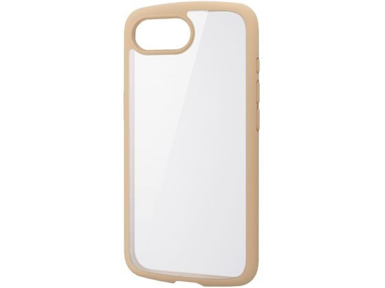 エレコム iPhone16e 耐衝撃ケース カフェオレ PM-A25STSLFCBE エレコム iPhone16e 耐衝撃ケース カフェオレ PM-A25STSLFCBE