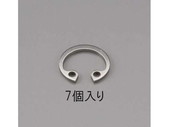 エスコ 穴用スナップリング ステンレス製 7個 21mm EA949PA-321
