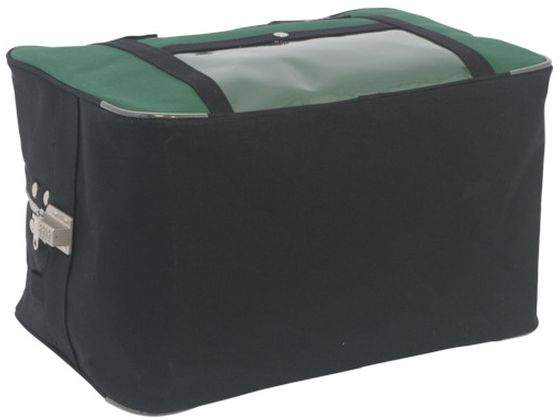 SANEI 帆布メール用ボストンMマチ広 SED-1錠付 モスグリーン BTMDE-SED