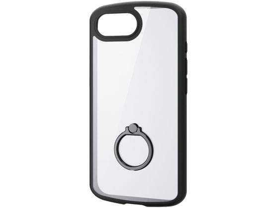 エレコム iPhone16e耐衝撃ケース リング ブラック PM-A25STSLFCRBK エレコム iPhone16e耐衝撃ケース リング ブラック PM-A25STSLFCRBK