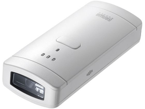 サンワサプライ Bluetooth対応2次元バーコードリーダー BCR-BT2D3W