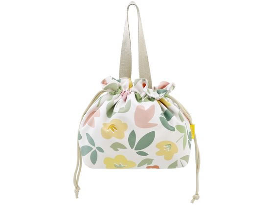 LIV PLUS keepie 保冷バッグ ランチバッグ 巾着 4L ボタニカル LIV PLUS keepie 保冷バッグ ランチバッグ 巾着 4L ボタニカル