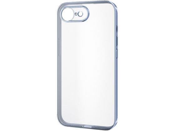 エレコム iPhone16e ソフトケース メタリックペールブルー PM-A25SUCTMKBU エレコム iPhone16e ソフトケース メタリックペールブルー PM-A25SUCTMKBU