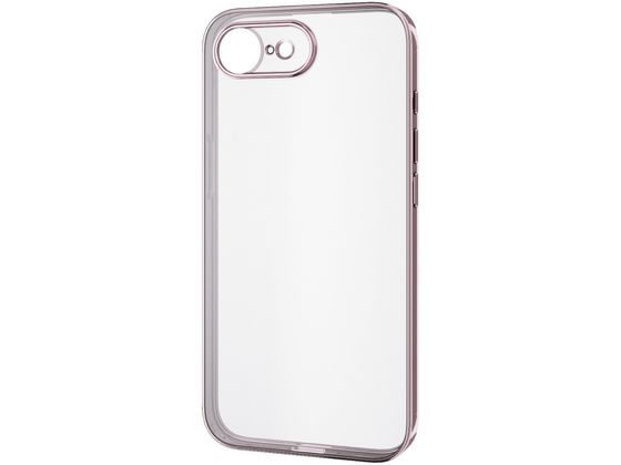 エレコム iPhone16e ソフトケース メタリックピンク PM-A25SUCTMKPN エレコム iPhone16e ソフトケース メタリックピンク PM-A25SUCTMKPN