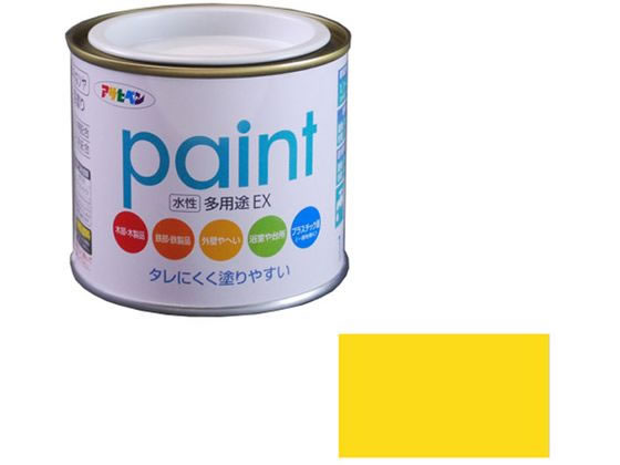 アサヒペン 水性多用途EX 1／5L 黄色