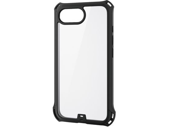 エレコム iPhone16e ケース ZEROSHOCK ブラック PM-A25SZEROFCBK エレコム iPhone16e ケース ZEROSHOCK ブラック PM-A25SZEROFCBK