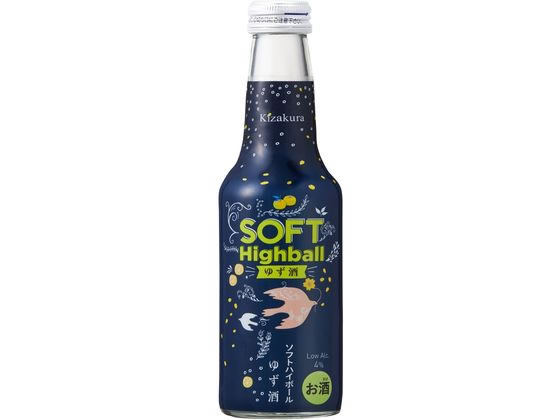 黄桜 黄桜 ソフトハイボールゆず酒 235ml 4度