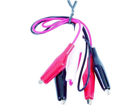 テイシン ヒューズホルダー付テストリード シールドクリップM両端付(2本入) TLA-15 テイシン ヒューズホルダー付テストリード シールドクリップM両端付(2本入) TLA-15