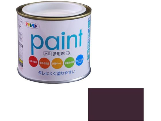アサヒペン 水性多用途EX 1／5L ブラウン