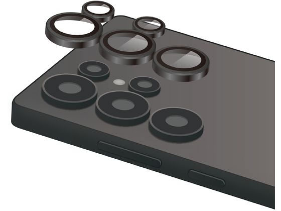 エレコム GalaxyS25 Ultra SC-52F レンズアルミ黒 PM-G252FLLG エレコム GalaxyS25 Ultra SC-52F レンズアルミ黒 PM-G252FLLG