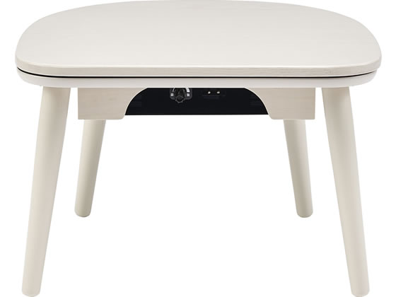 ユアサプライムス ちいさなこたつ マカロ W500×D450 ホワイトウォッシュ