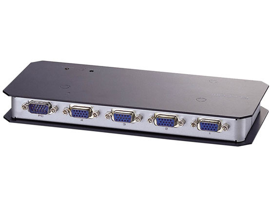 エレコム ディスプレイ分配機 4ポート VSP-A4