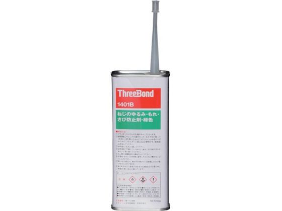 ●型番：TB1401B-200●色：青 ●容量（g）：200●粘度：445mPa・S ●ネジロック ●低強度タイプ（取り外し可能）●主成分：酢酸ビニール樹脂