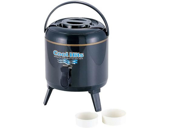 キャプテンスタッグ クールヒッツ ウォータージャグ6L ネイビー