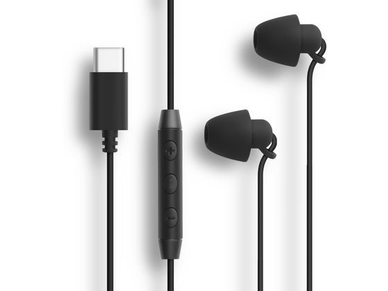 FSC TYPE-C寝ながらイヤホン ブラック FS-CSSLP01-BK FSC TYPE-C寝ながらイヤホン ブラック FS-CSSLP01-BK