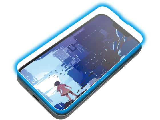 エレコム iPhone16eガラスフィルム BLカットゴリラ PM-A25SFLGAROBL エレコム iPhone16eガラスフィルム BLカットゴリラ PM-A25SFLGAROBL