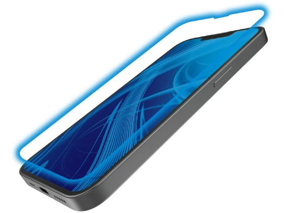 エレコム iPhone16eガラスフィルム BLカットドラゴン PM-A25SFLGDTTBL エレコム iPhone16eガラスフィルム BLカットドラゴン PM-A25SFLGDTTBL