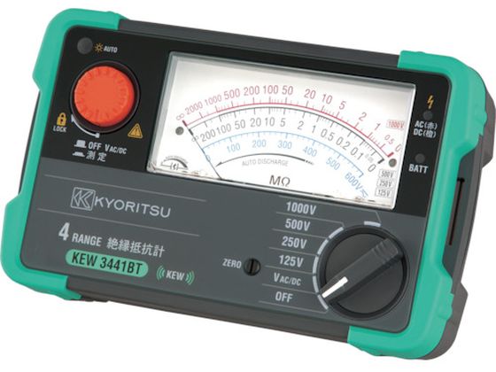 KYORITSU Bluetooth搭載アナログ絶縁抵抗計