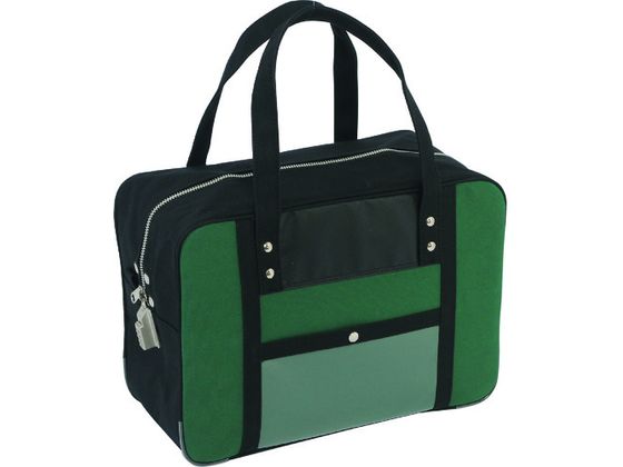 SANEI 帆布メール用ボストン(M)SED-1錠付 モスグリーン BTM-SED-07 SANEI 帆布メール用ボストン(M)SED-1錠付 モスグリーン BTM-SED-07