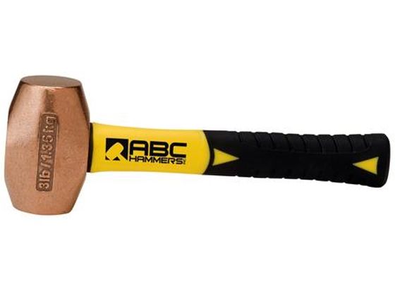 エスコ 銅ハンマー グラスファイバー柄 1630g 43mm EA575ES-22 エスコ 銅ハンマー グラスファイバー柄 1630g 43mm EA575ES-22