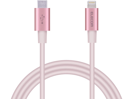 エレコム USB-C to Lightningケーブル 耐久 1m MPA-CLPS10PN エレコム USB-C to Lightningケーブル 耐久 1m MPA-CLPS10PN