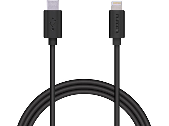 エレコム USB-C to Lightningケーブル 1.2m MPA-CLY12BK エレコム USB-C to Lightningケーブル 1.2m MPA-CLY12BK