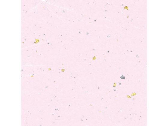 ヘイコー 和紙 雲龍紙金銀振 モモ 50枚 002107604