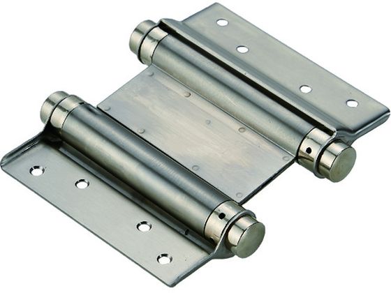 TRUSCO ステンレス製自由蝶番 両開 全長127mm (2個)