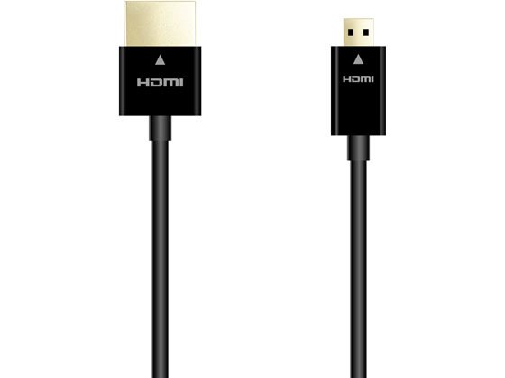 エレコム イーサネット対応スーパースリムHDMIケーブル 1m DH-HD14SSU10BK エレコム イーサネット対応スーパースリムHDMIケーブル 1m DH-HD14SSU10BK
