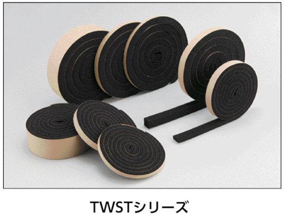 TRUSCO 気密防水パッキンテープ 10mm×10mm×2m TWST-1010 4332920 TRUSCO 気密防水パッキンテープ 10mm×10mm×2m TWST-1010 4332920