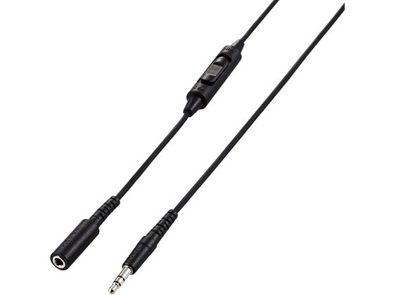 エレコム TV用ヘッドホン延長コード 高耐久モデル 3m EHP-TVES30BK エレコム TV用ヘッドホン延長コード 高耐久モデル 3m EHP-TVES30BK