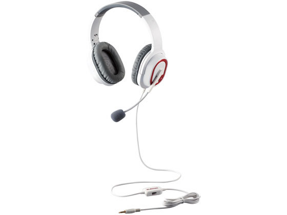 エレコム ゲーミングヘッドセット 40mmドライバー ホワイト HS-G30WH エレコム ゲーミングヘッドセット 40mmドライバー ホワイト HS-G30WH