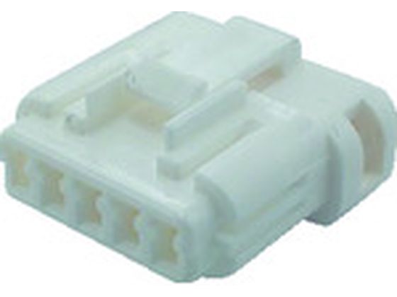 ●型番：P-CB01A5-05N0-02●入数：10個●極数：5 ●色：白 ●適用コネクタ：オス（プラグ） ●適用電線（AWG）：AWG20〜28 ●適用電線（銅線）単線（mm）：0．08〜0．52m