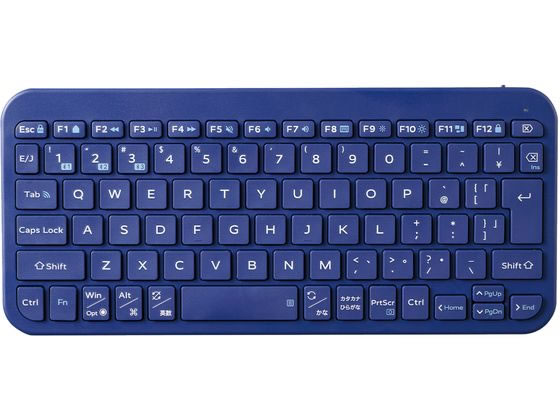 エレコム Bluetooth薄型ミニキーボード TK-TM10BPBU エレコム Bluetooth薄型ミニキーボード TK-TM10BPBU