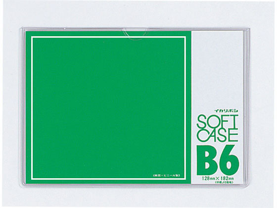 西敬 ソフトケース 軟質塩ビ製 B6 CS-B6
