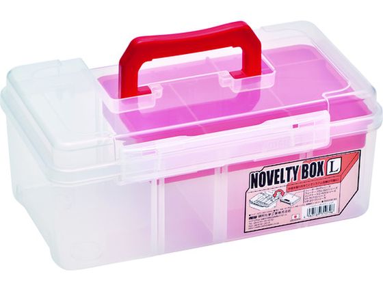 メイホー ノベルティボックス L レッド NBLR