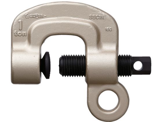 ●型番：SSC0.5N●基本使用荷重（t）：0．5 ●クランプ範囲（mm）：0〜25 ●寸法（mm）D：22 ●寸法（mm）H：129．5 ●寸法（mm）H2：53 ●寸法（mm）H3：91 ●寸法（