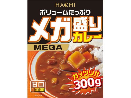 ハチ食品 メガ盛りカレー 甘口 300g ハチ食品 メガ盛りカレー 甘口 300g