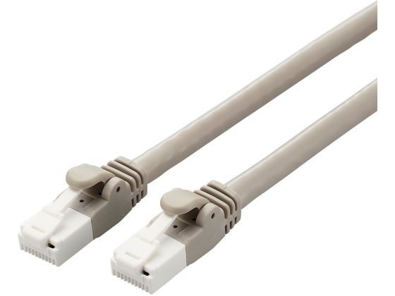 エレコム Cat6A対応LANケーブル 3m グレー LD-GPAT LG3 RS