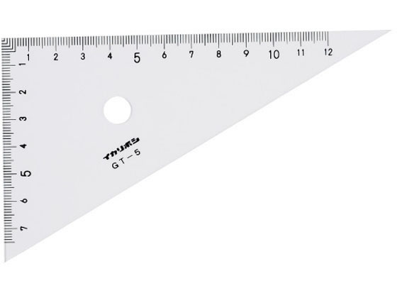 西敬 15cmがくどう三角定規(目盛12cm) GT-5 西敬 15cmがくどう三角定規(目盛12cm) GT-5