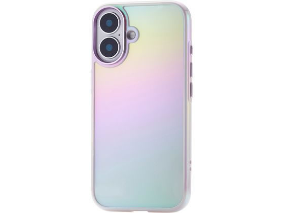エレコム iPhone16 オーロラケース ラベンダー PM-A24AHVCAPU エレコム iPhone16 オーロラケース ラベンダー PM-A24AHVCAPU