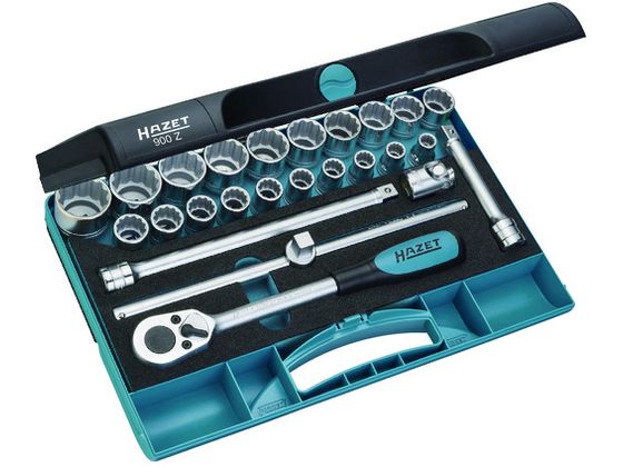 HAZET ソケットレンチセット(12角タイプ・差込角12.7mm) 900Z HAZET ソケットレンチセット(12角タイプ・差込角12.7mm) 900Z