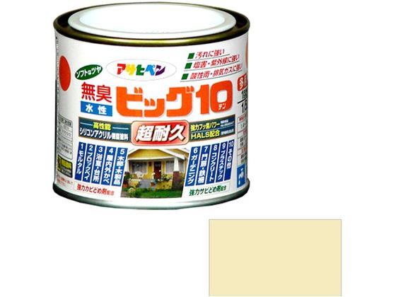 アサヒペン 水性ビッグ10多用途 1／5L 223 パステルサンド
